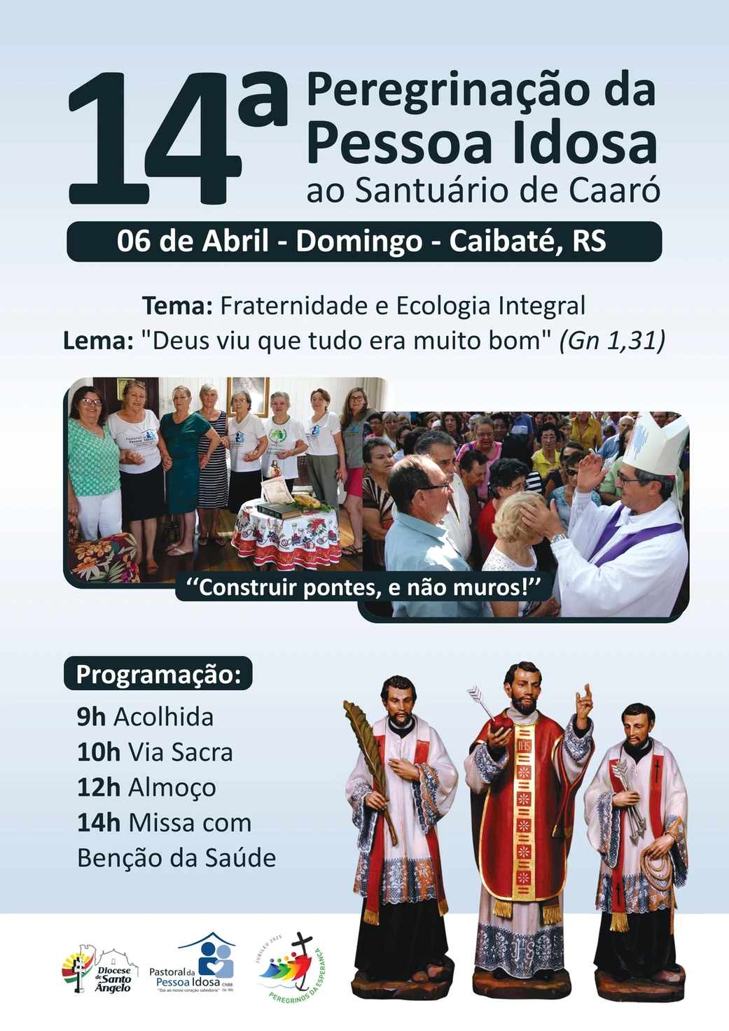 14ª Peregrinação da Pessoa Idosa ao Santuário de Caaró